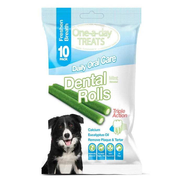 One-a-day Treats Daily Oralcare 10 Pack - Premios para perro