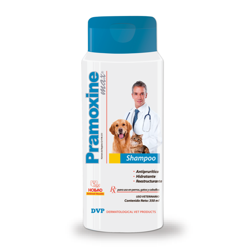 Holland Shampoo Antipruritico Pramoxine Max 350ml - Cuidado Perros y Gatos