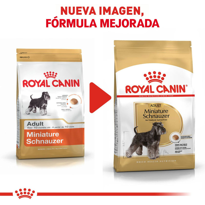 Royal Canin Schnauzer Miniatura Adulto 4.54kg - Alimento Seco Schnauzer Adulto