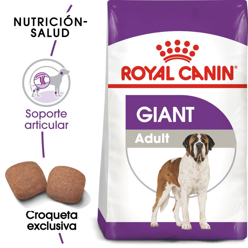 Royal Canin Giant Adult 15.9 kg - Alimento Seco Perro Adulto Raza Extra Grande
