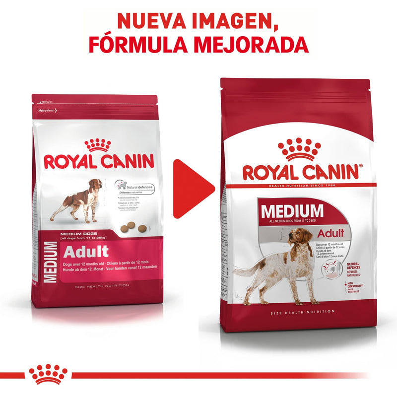 Royal Canin Medium Adult 13.6 kg - Alimento Seco Perro Adulto Raza Mediana