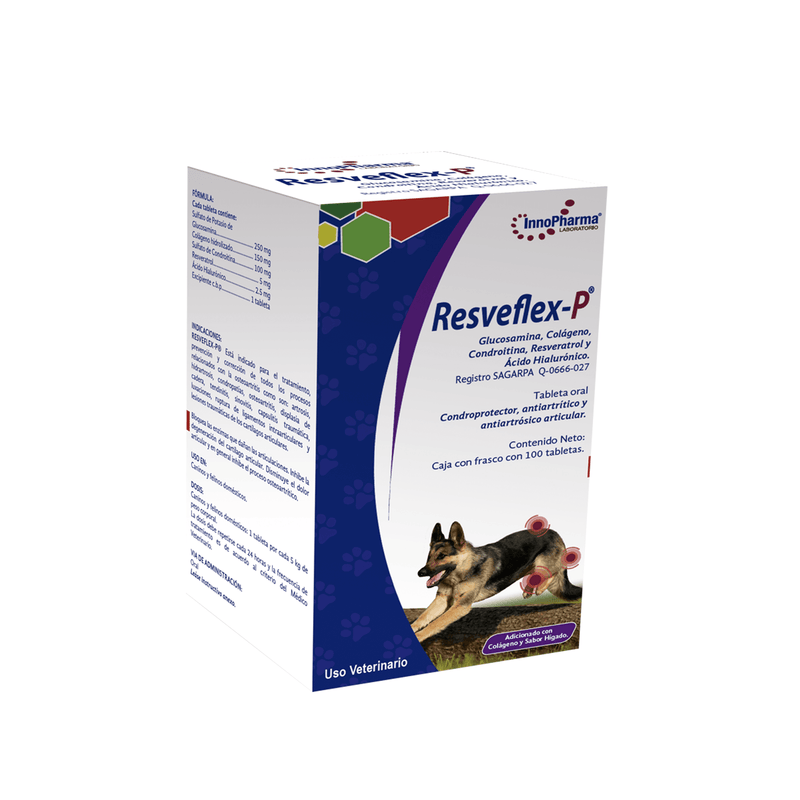 Innopharma Resveflex-P 100 Tabletas - Vitaminas y Suplementos
