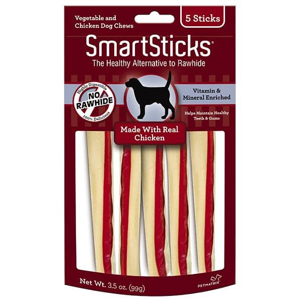 Smartbones Sticks de Pollo 5 Piezas - Premios Perro