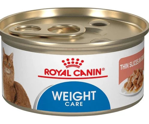 Royal Canin Weight Care Thin Slices in gravy 85gr- Alimento Húmedo Gato Adulto