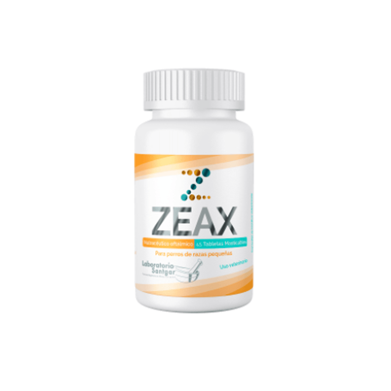 Santgar Zeax 90 Cápsulas para Razas Pequeñas - Vitaminas y Suplementos