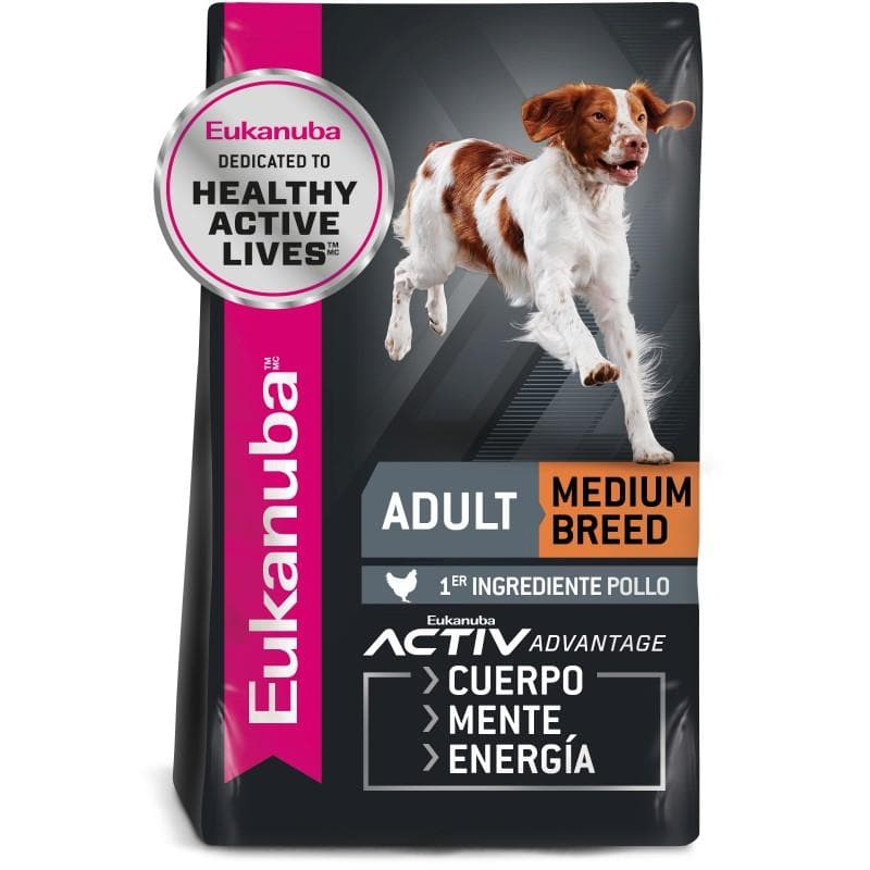 Eukanuba Adult Medium Breed 7.26 kg - Alimento Seco Perro Adulto Raza Mediana