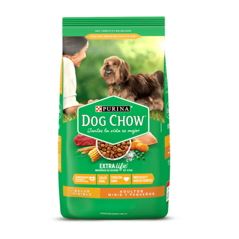 Dog Chow Adultos Minis y Pequeños 4kg - Alimento para perro