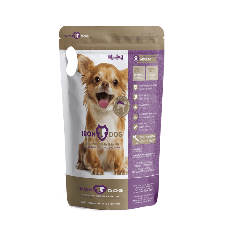 Iron Dog Adultos Raza Pequeña 2kg - Alimento para perro
