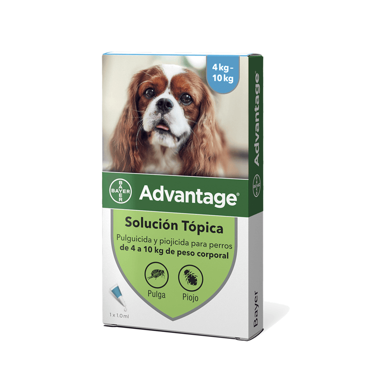 Advantage Perros Pipeta Anti Pulgas 1.0ml - Cuidado para Perro