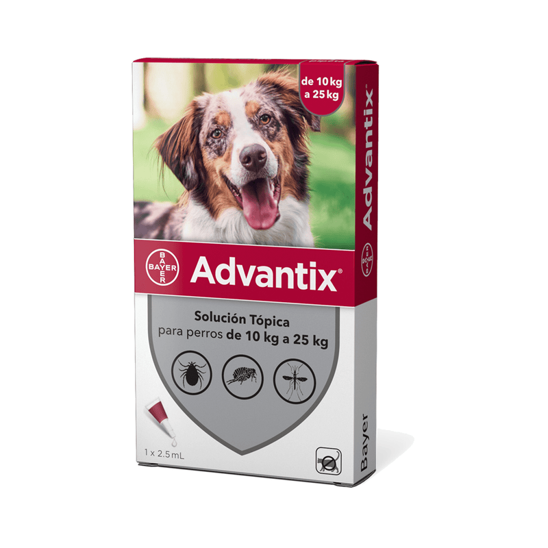Advantix Perros Desparasitante 2.5ml - Cuidado para Perro