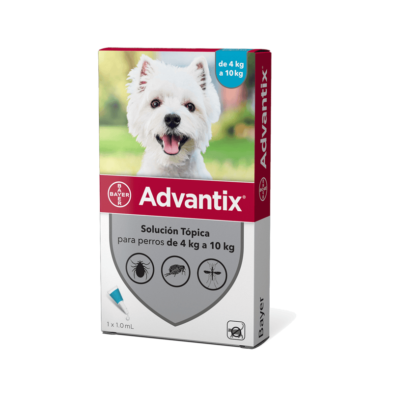 Advantix Perros Desparasitante 1.0ml - Cuidado para Perro