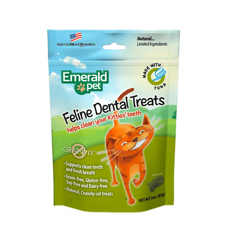 Emerald Pet Feline Dental Treats Atún 85g - Premios para gato