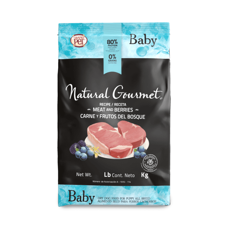 Natural Gourmet Baby Cachorros 3kg - Alimento para Perro