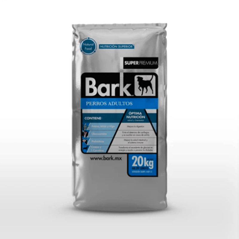 Bark Adulto 20kg - Alimento Seco Perro Adulto