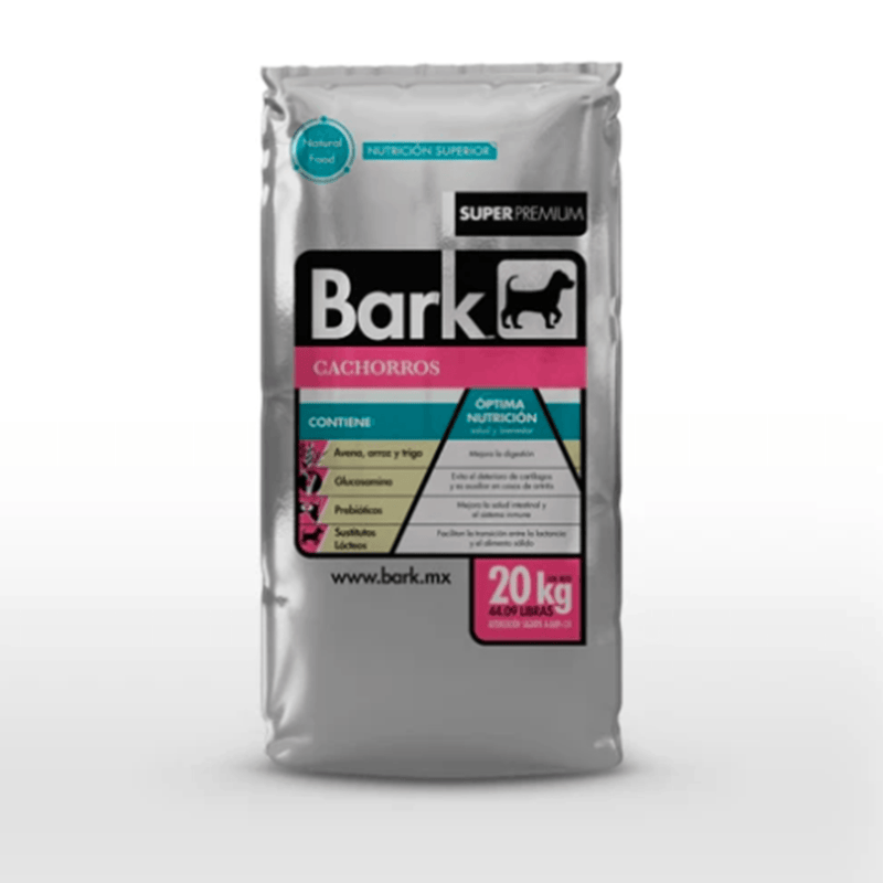 Bark Cachorro 20kg - Alimento Seco Perro Cachorro