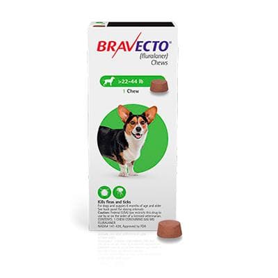 Bravecto Medium Antipulgas y Garrapatas para perros de 10kg a 20kg 500mg - Cuidado para Perro
