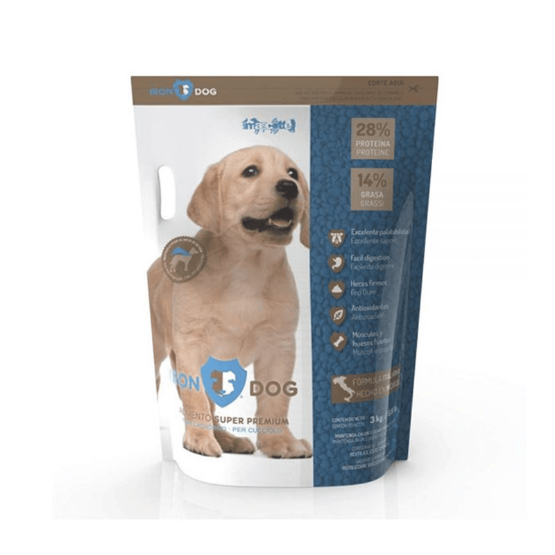 Iron Dog Cachorros 4kg - Alimento para perro