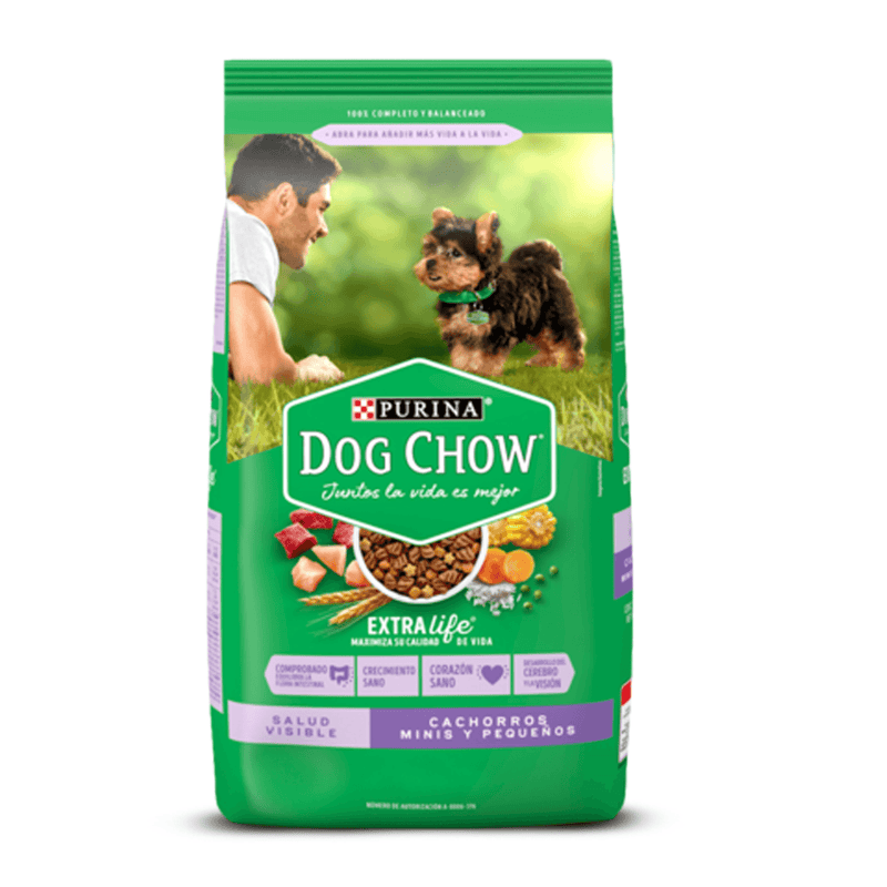 Dog Chow Cachorros Minis y Pequeños 20 kg - Alimento para perro