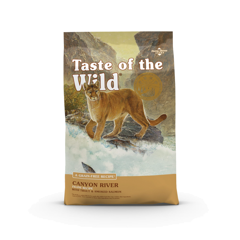Taste of the Wild Canyon River Feline Trucha y Salmón Ahumado 2.28kg- Alimento para gato