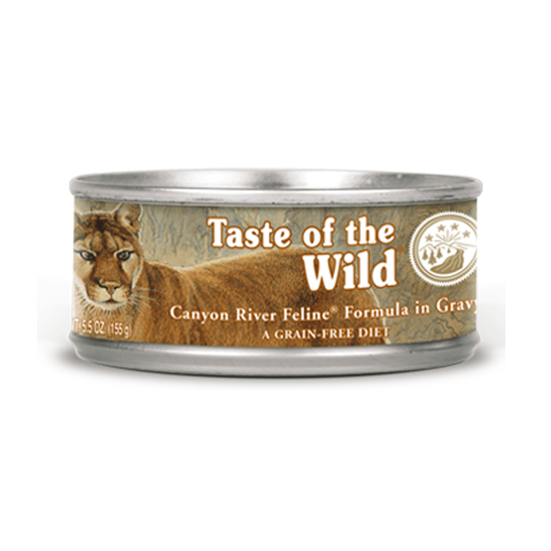 Taste of the Wild Canyon River Feline Trucha y Salmón Ahumado Lata 3oz. - Alimento para gato