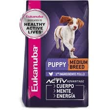 Eukanuba Puppy Medium Breed 2.05 kg - Alimento Seco Perro Cachorro Raza Mediana