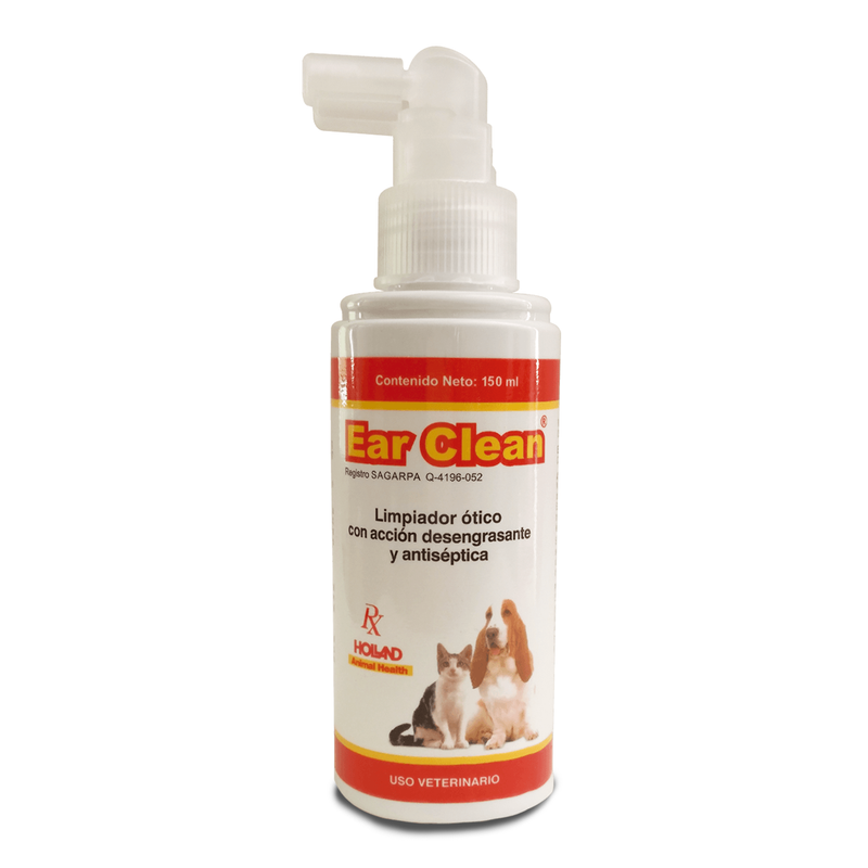 Holland Limpiador Óptico Ear Clean 150ml - Cuidado Perros y Gatos