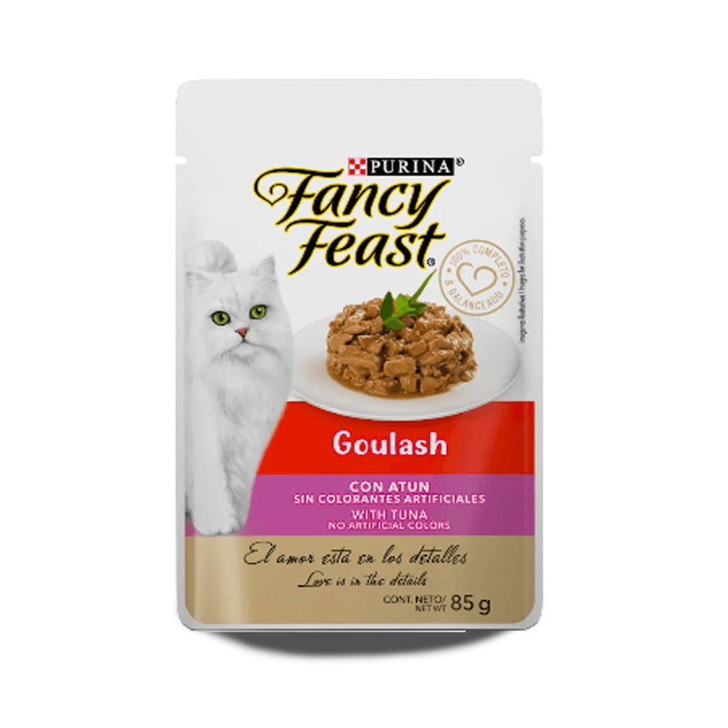 Fancy Feast Goulash Atún Pouch 85g - Alimento para gato