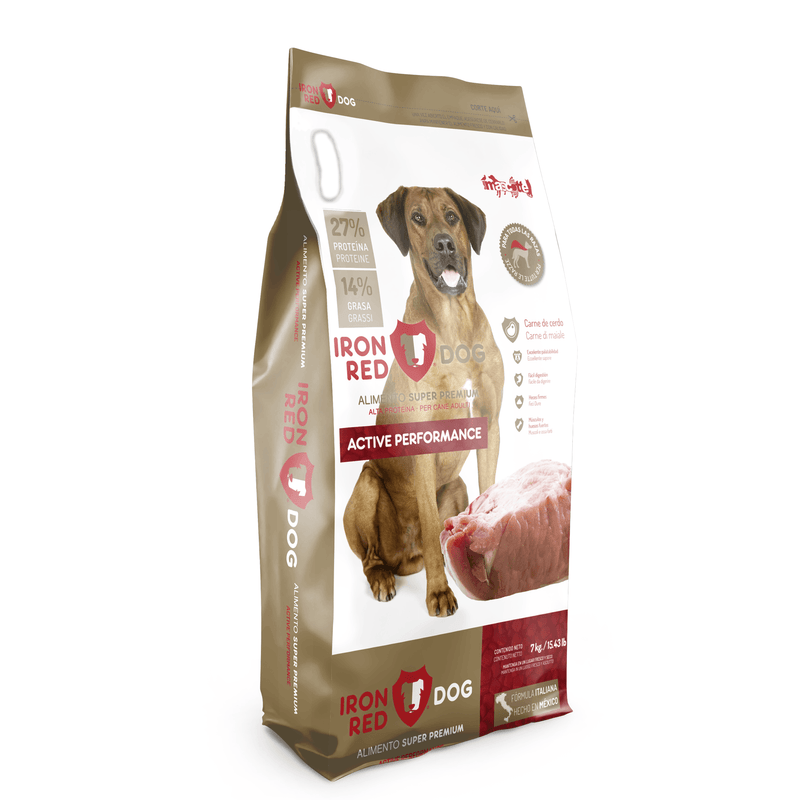 Iron Dog Red Alta Proteína 7kg - Alimento para perro
