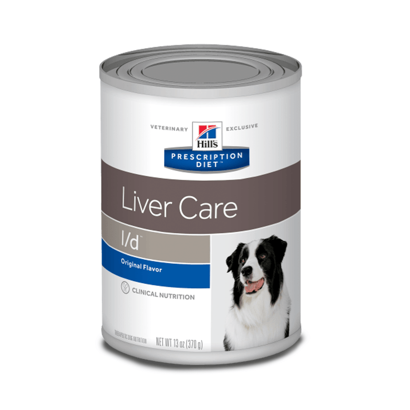 Hill's Prescription Diet l/d Canine Cuidado Hepático Lata 370g - Alimento Húmedo para Perro