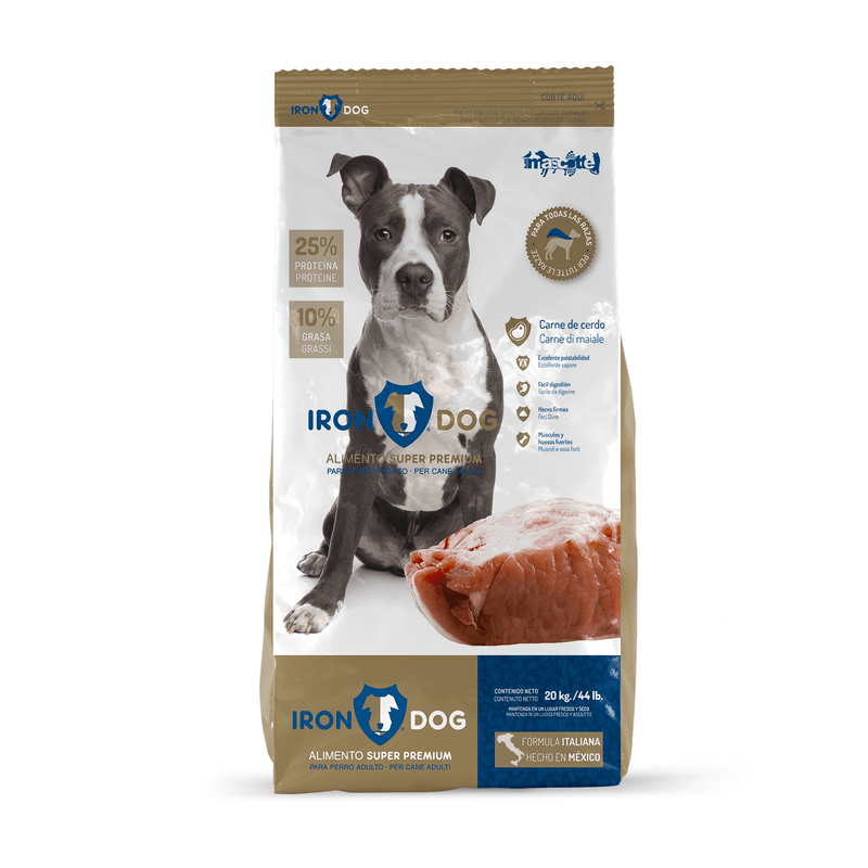 Iron Dog Adultos Mantenimiento 20kg - Alimento para perro