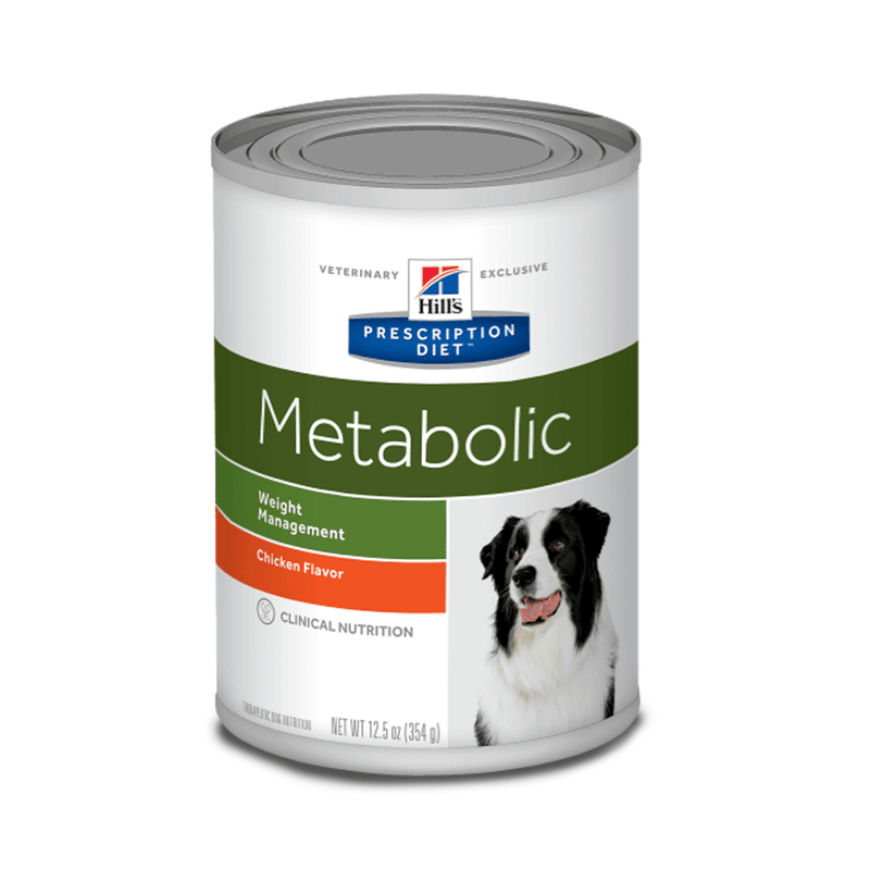Hill's Prescription Diet Canine Metabolic Control de Peso Lata 370 g - Alimento Húmedo para Perro