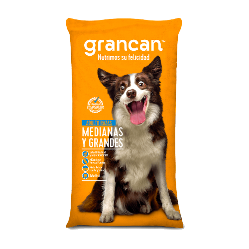 GranCan Adultos Razas Medianas y Grandes 20 kg - Alimento para perro