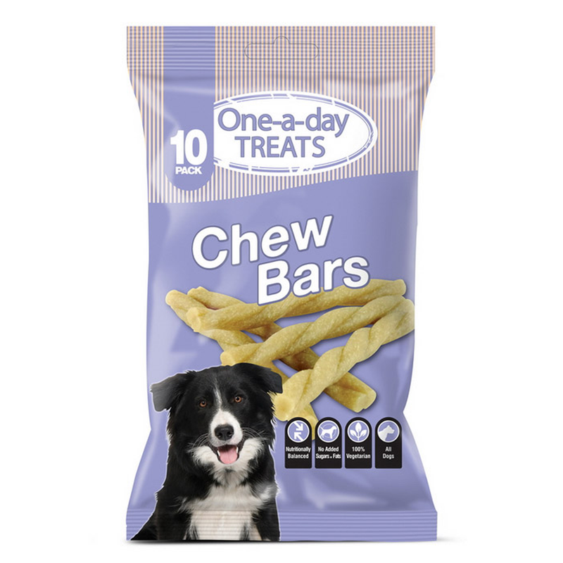 One-a-day Treats Chew Bars 10 Pack - Premios para perro