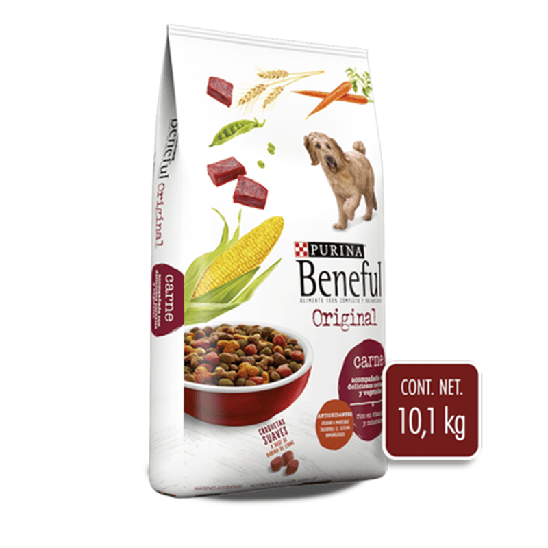 Beneful Original Adulto Carne 10 kg - Alimento para perro