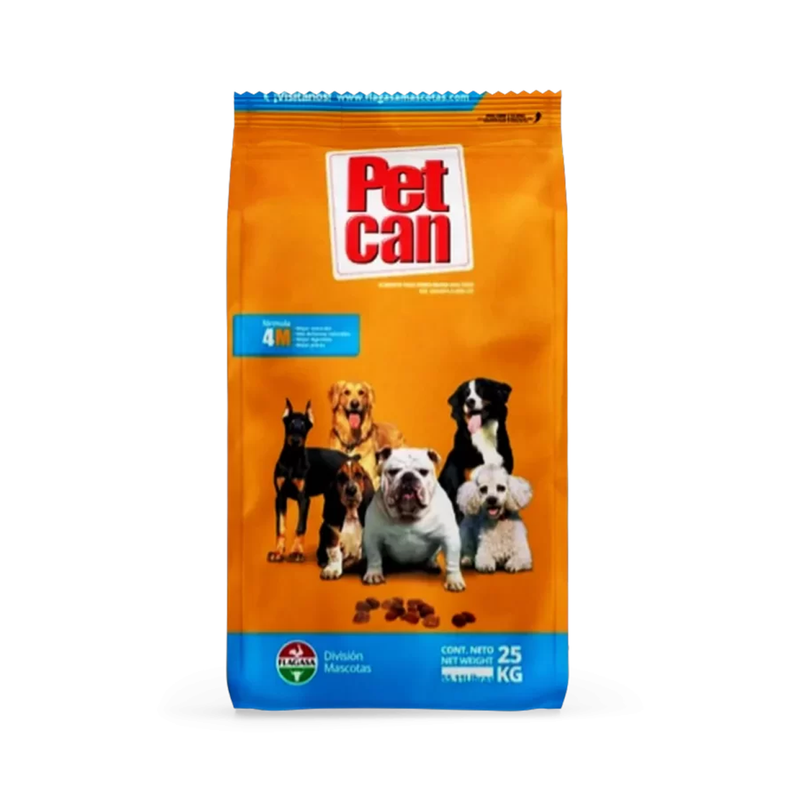 Pet Can 25kg - Alimento Seco Perro Adulto