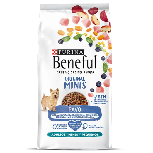 Beneful Original Pavo Adultos Minis y Pequeños 10 kg - Alimento para perro