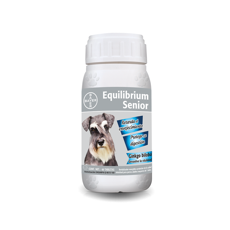 Equilibrium Senior 60 tabletas - Cuidado para Perro