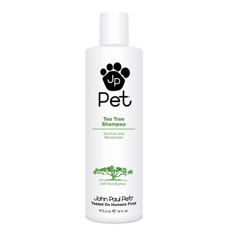 John Paul Pet Shampoo de Árbol de Té para Perros y Gatos 16oz - Shampoo y jabón