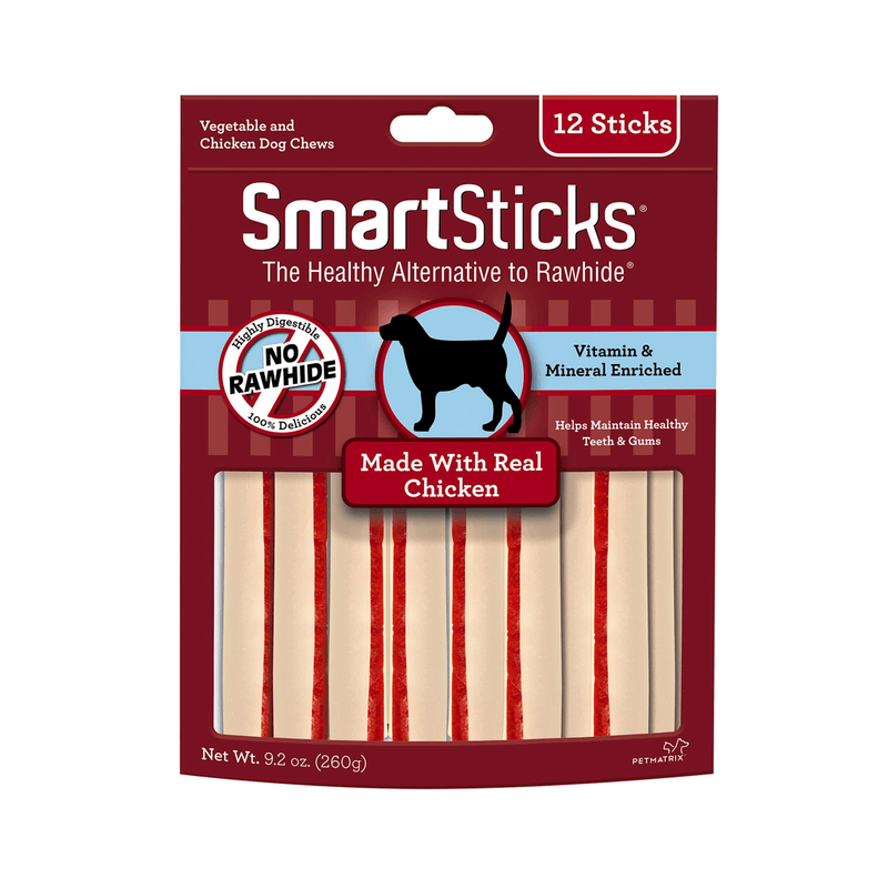 Smartbones Sticks de Pollo 12 Piezas - Premios Perro