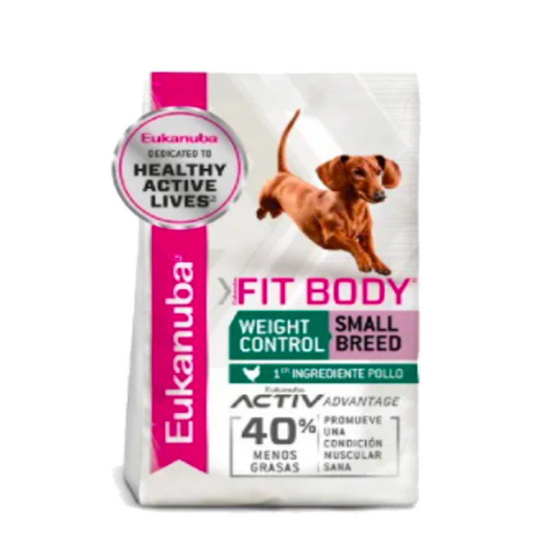 Eukanuba Weight Control Small Breed 1.8kg - Alimento Seco Perro Adulto Raza Pequeña