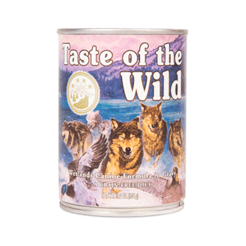Taste of the Wild Wetlands Canine Pato Asado 13.2 oz - Alimento para perro